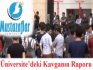 Mustazaflar`dan Üniversite’deki Kavganın Raporu