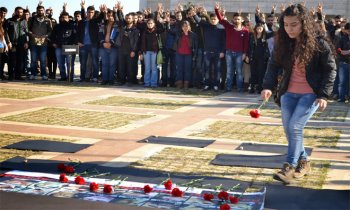 Mersin Üniversitesi'nde Roboski Anması