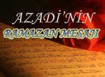 Azadî İnisiyatifi’nin Ramazan Ayı Açıklaması