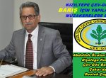 ÇEV-GÖN'DAN BARIŞ MÜZAKERELERİNE DESTEK ÇAĞRISI