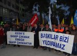 KESK GÖZALTILARI PROTESTO ETTİ